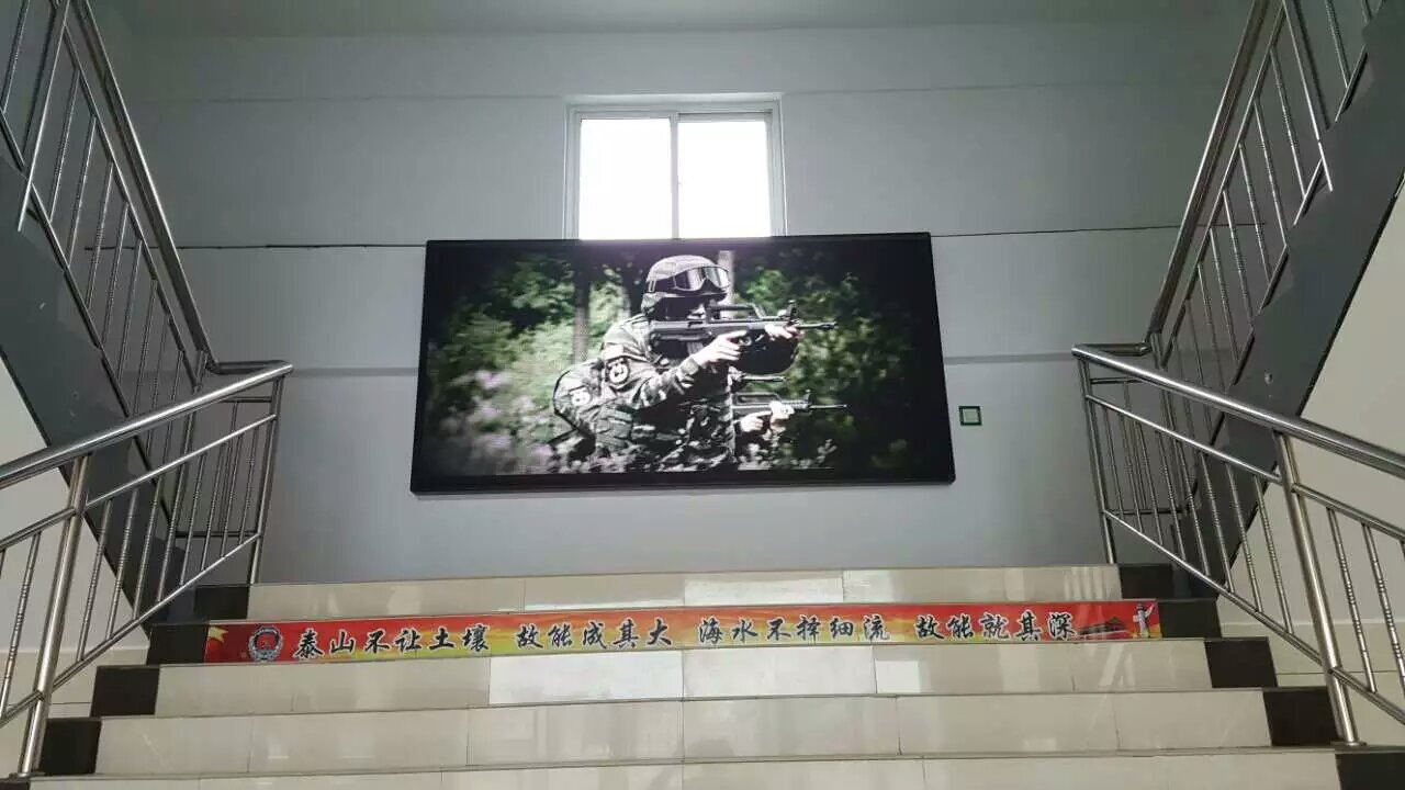 衛(wèi)輝某消防隊led顯示屏